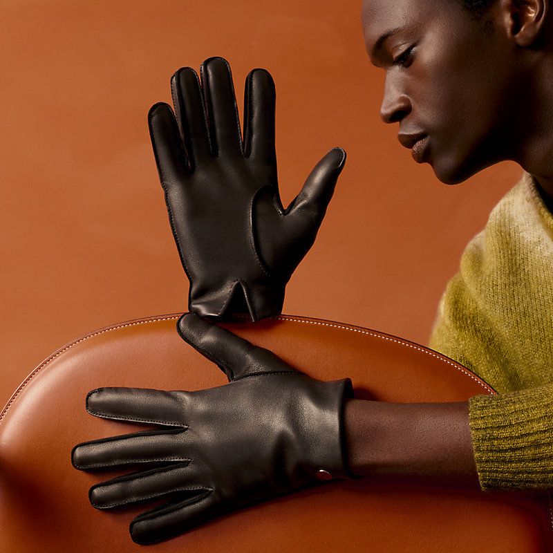Jump H gloves - Brown | Hermès Greece